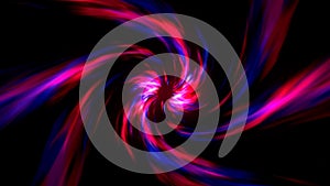 Superhero Twirl Red and Blue Abstract Background 4K Loop features red and blue shapes swirling around from a central point in a lo