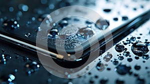 Superhydrophobic Coating Repels Water on a Sleek Surface