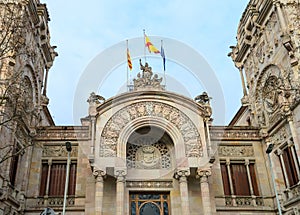 Superior Court of Justice of Catalonia in Barcelona, Spain photo