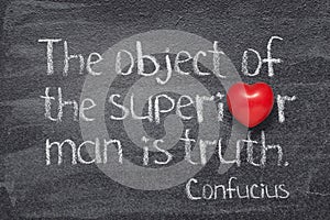 Superior man Confucius