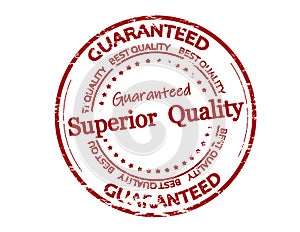 Superior quality red round stamp