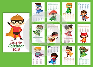Superkids for every month 2019 photo