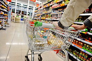 Supermarket Aisle photo