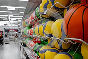 Supermarket With Aisles Of Balls photo