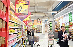 Supermarket in China