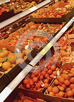 Supermarket. For healthy concept