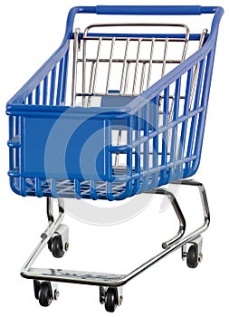 Supermarket Pushcart Cutout photo