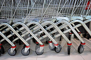 Supermarket trolleys