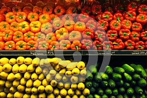 Supermarket Vegetables photo