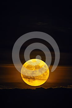 Supermoon, full moon that nearly coincides with perigee, the closest that the Moon comes to the Earth in its elliptic orbit