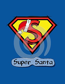 Supernatural Santa design