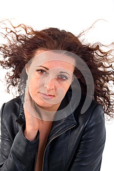 Supernatural Young Woman Portrait.