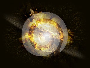 Supernova explosion