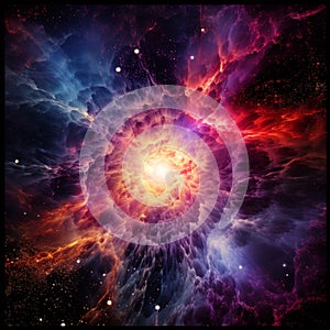 Supernova Rapture: Splendor Unleashed in an Explosive Burst