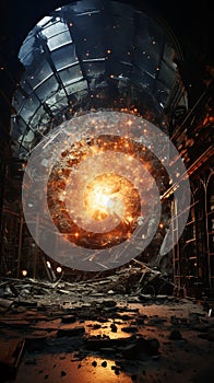 Supernovae explosions and their aftermaths photo