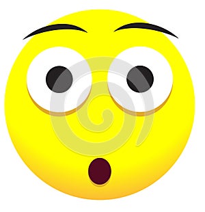 Supersize emoji face icon