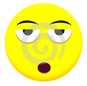 Supersize emoji face icon