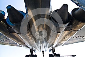 Supersonic aircraft Tupolev TU-144 photo