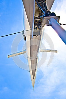 Supersonic aircraft Tupolev photo