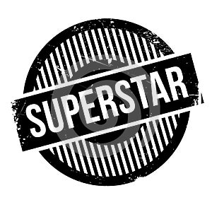Superstar rubber stamp