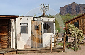 Jail in Superstition Mountain Museum