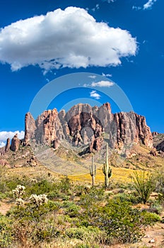 Superstition Mountains photo