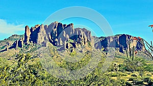 The Superstition Mountains