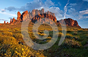 Superstition Mountains, Arizona photo