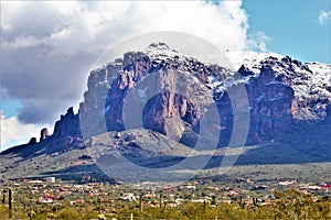 Superstition Mountains Arizona, Tonto National Forest, Apache Junction, Arizona, United States