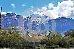 Superstition Mountains Arizona, Tonto National Forest, Apache Junction, Arizona, United States