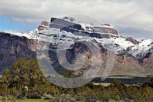 Superstition Mountains Arizona, Tonto National Forest, Apache Junction, Arizona, United States