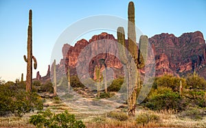 Superstition Mountains photo