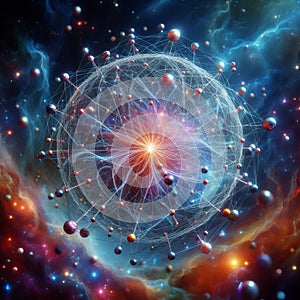 Superstring Space space containing tiny, vibrating strings tha