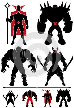 Supervillain Silhouette