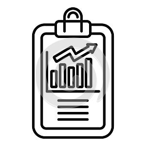 Supervise management icon outline vector. Process project