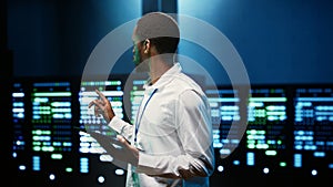 Supervisor fixing server firewall