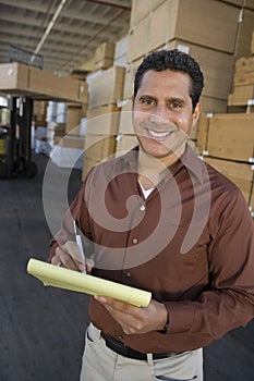 Supervisor Stock Taking In Warehouse