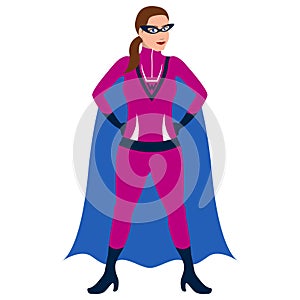 Superwoman cartoon character