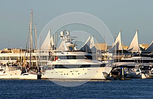 Superyacht On The Gold Coast