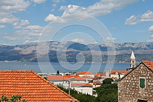 Supetar on Brac island Croatia