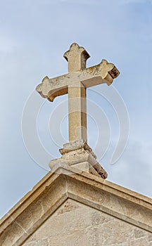 Supetar church cross
