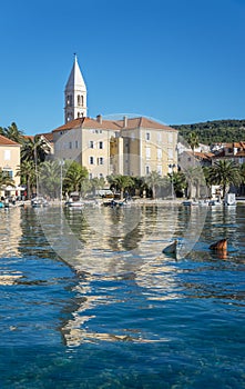 Supetar town, Brac island, Croatia