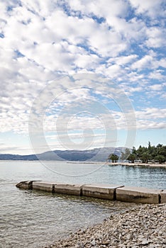 Supetar town, Brac island, Croatia