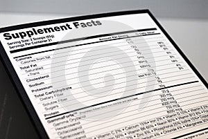 Supplement Facts