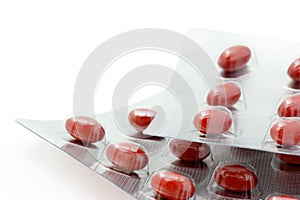 Supplementary food in capsules.