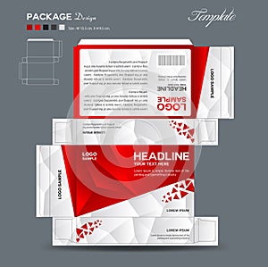 Supplements and Cosmetic box design, packaging design