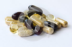 Supplements - Vitamins minerals, omega oils