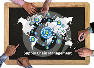 Supply Chain Management concept