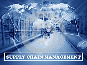 Supply Chain Management Concept