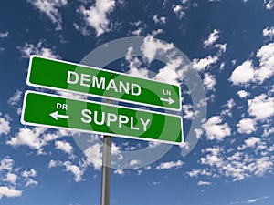 Supply and demand photo